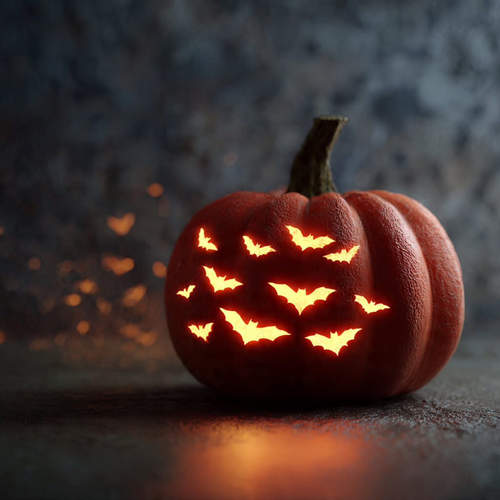 Bat Swarm Pumpkin
