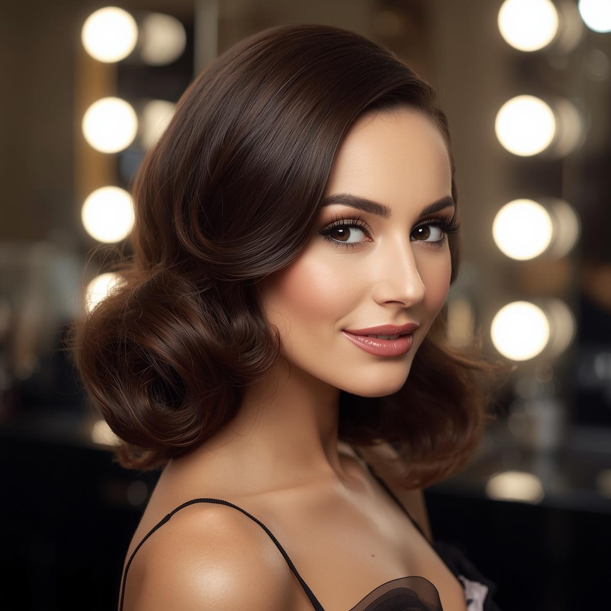 Modern Mullet Blowout hairstyle