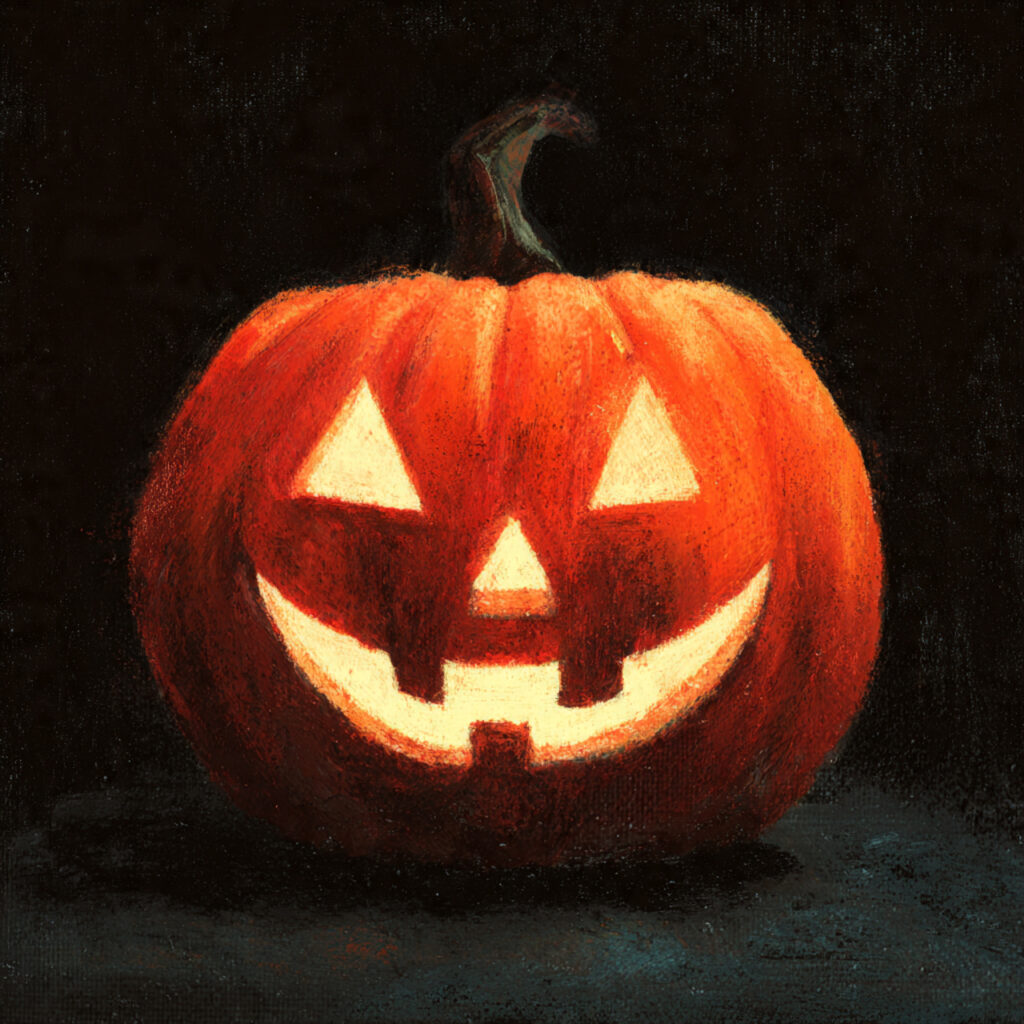 Classic Jack-O’-Lantern Face