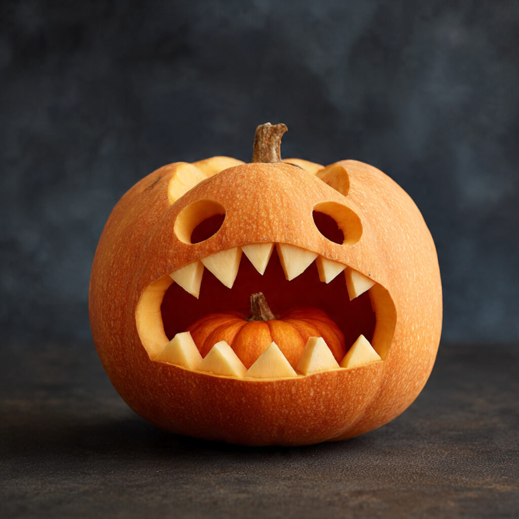Monster Mouth Pumpkin