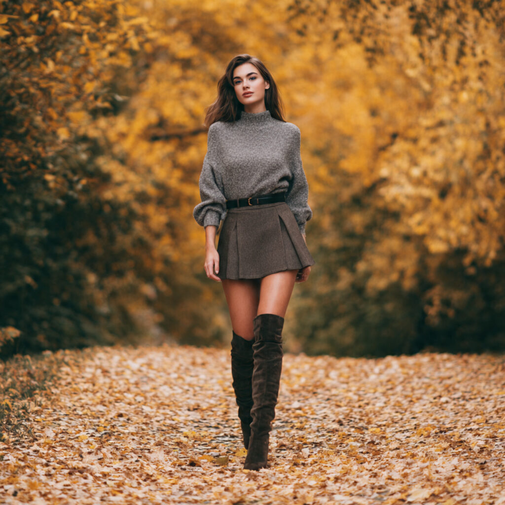 The A-Line Mini Skirt