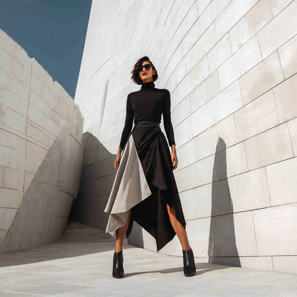 The Asymmetrical Skirt