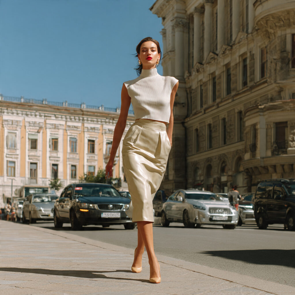 The High-Waisted Skirt