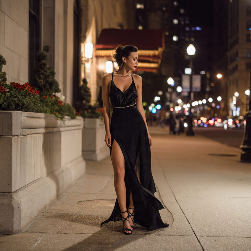 The Maxi Skirt with Slit