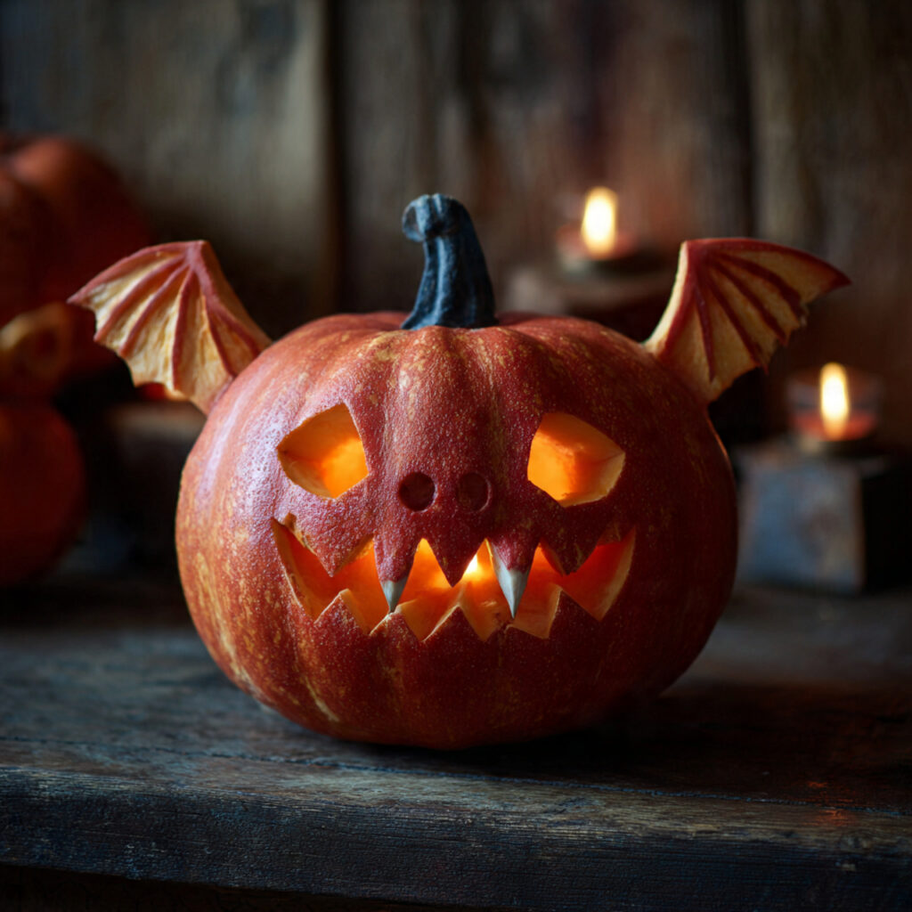 Vampire Smile Pumpkin