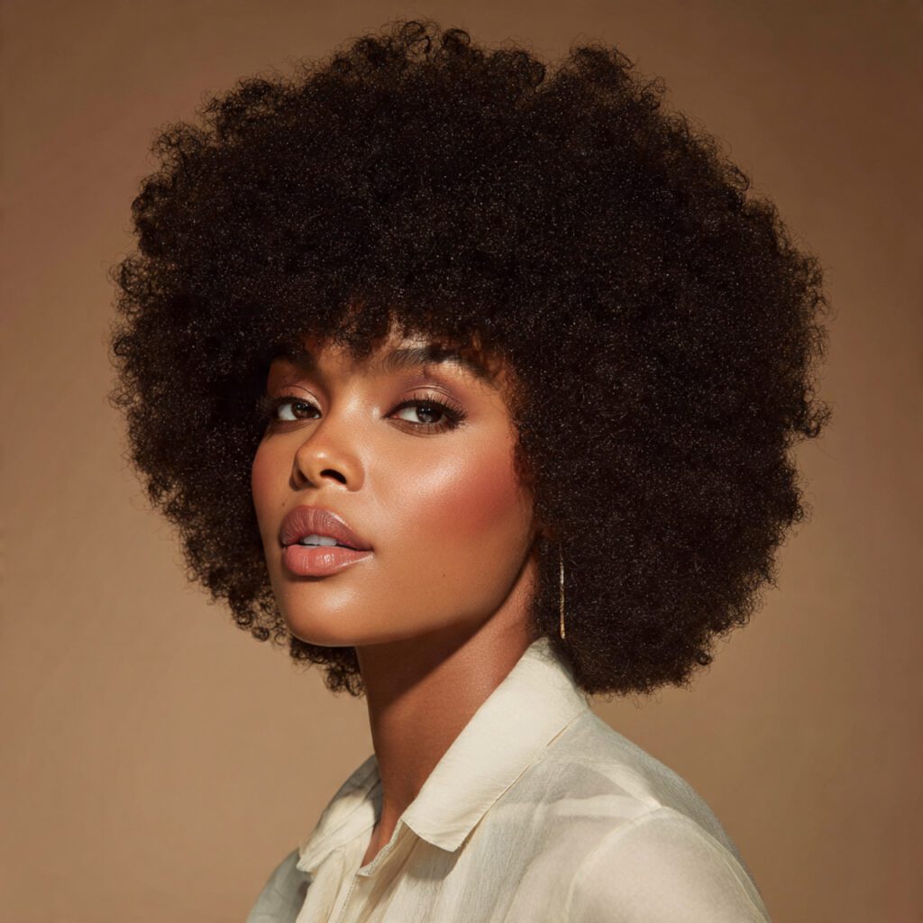 Voluminous Afro Statement