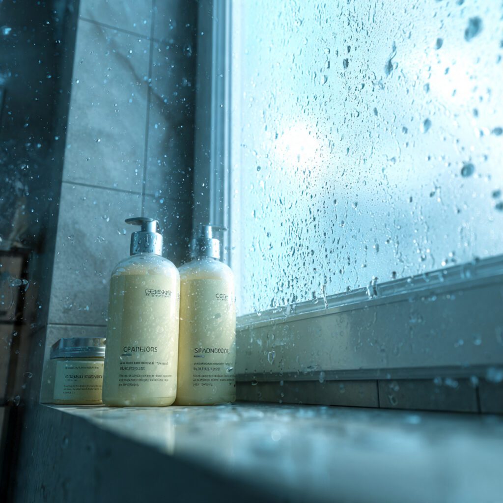 aesthetic_bathroom_scene_with_volumizing_shampoo