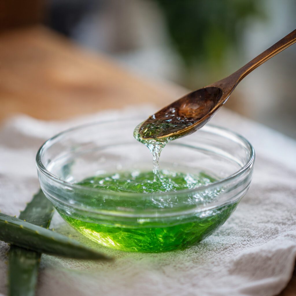 aloe_vera_gel_and_castor_oil_blended