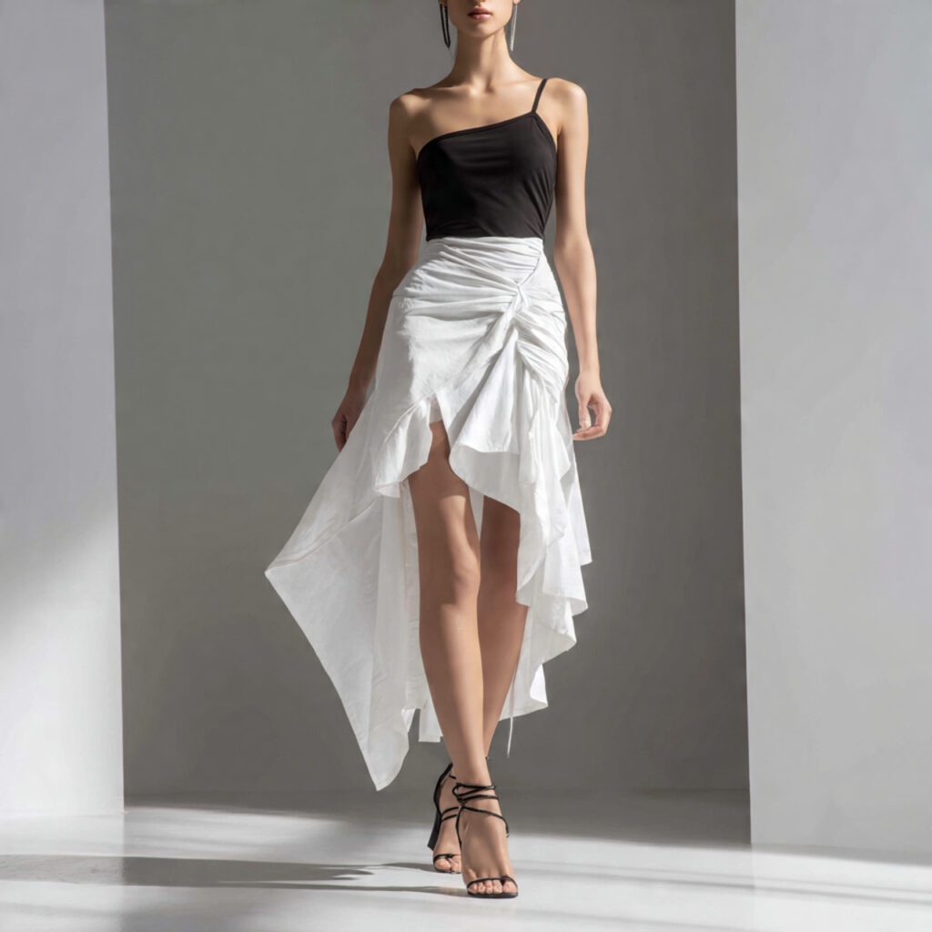 asymmetrical_skirt_with_uneven_hemline_and_dynamic