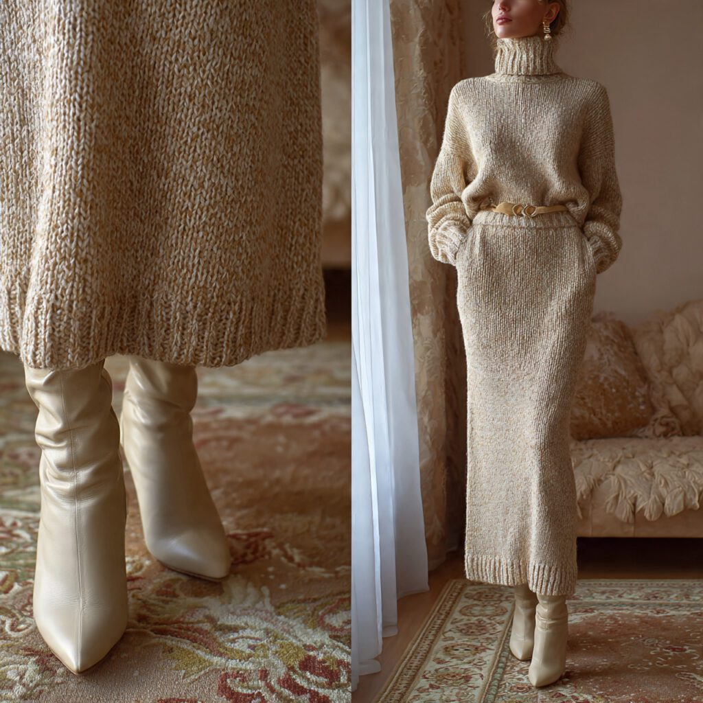 beige_knitted_maxi_skirt_matching_turtleneck_ankle