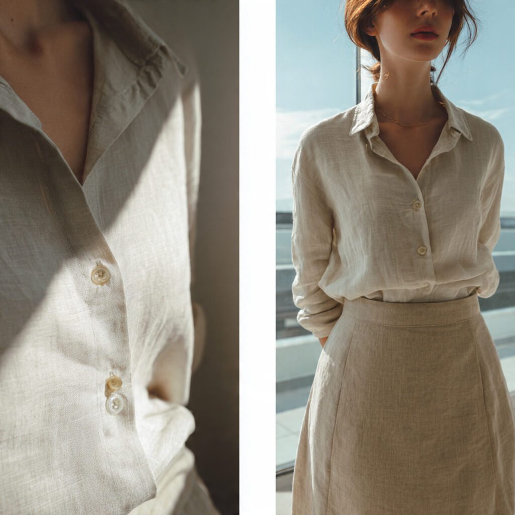 breathable_linen_midi_skirt_paired_with_relaxed