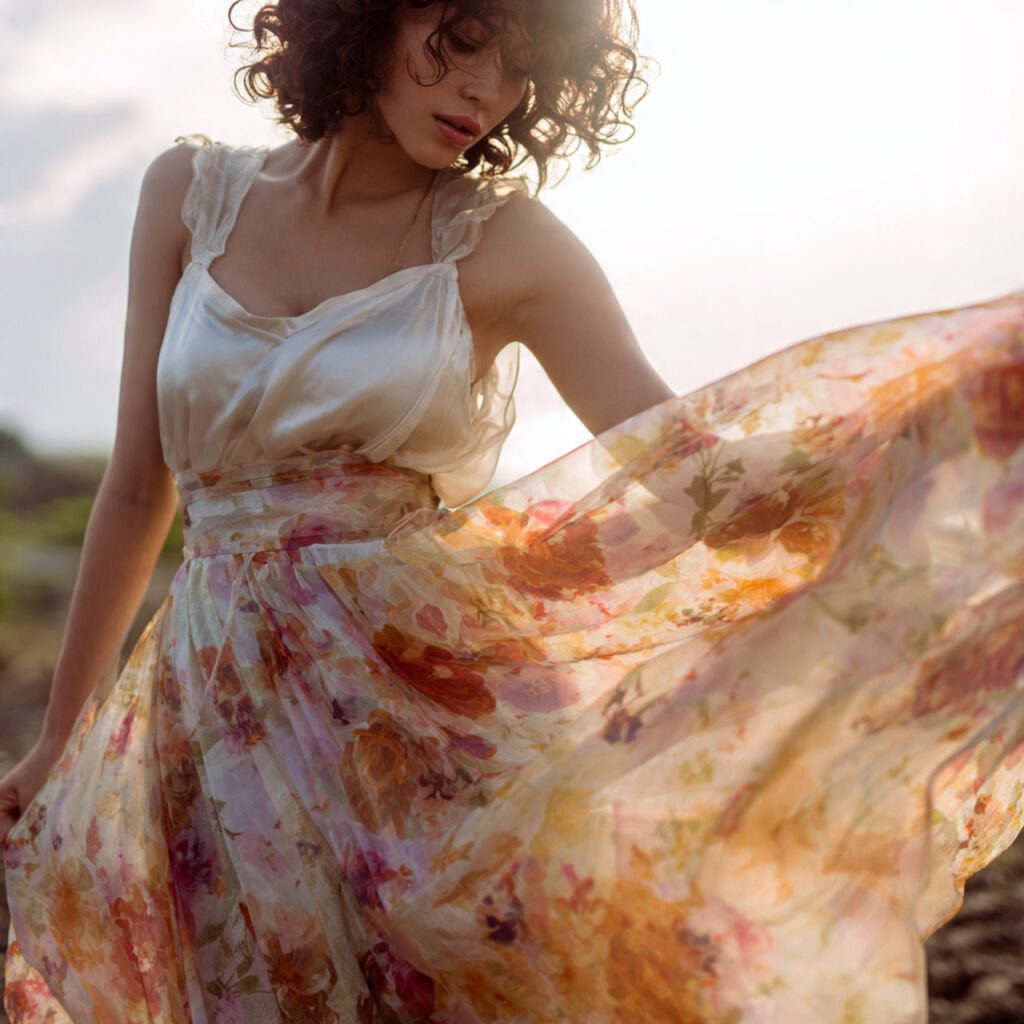 chiffon_floral_skirt_airy_lightweight_movement_satin