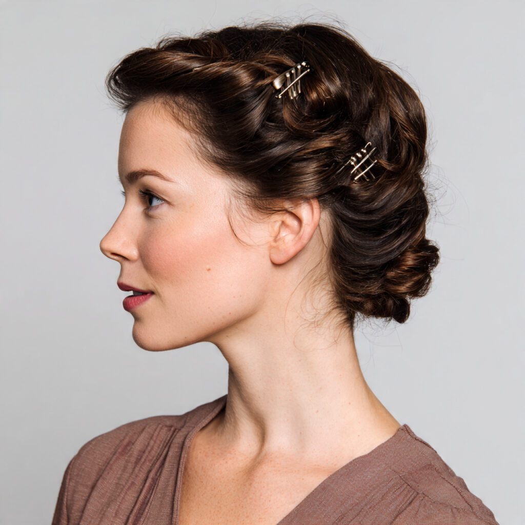 classic_french_twist_hairstyle_on_thin_hair
