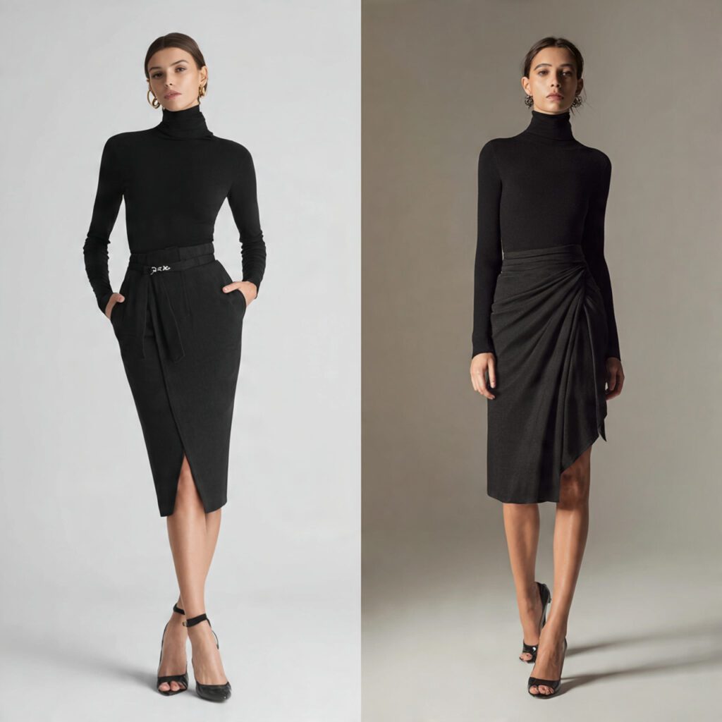 classic_pencil_skirt_next_to_a_trendy