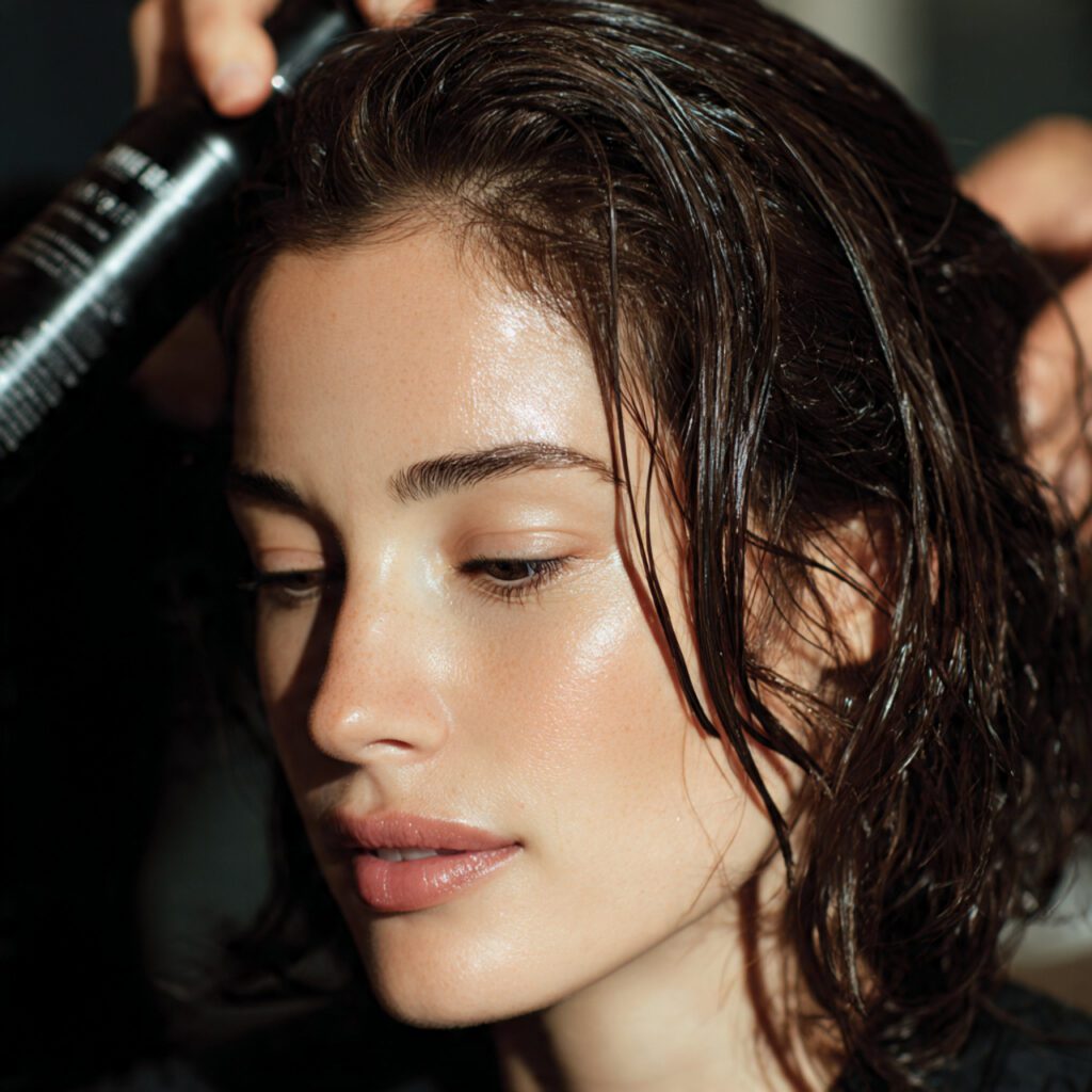 close_up_of_woman_applying_bumble_and_bumble