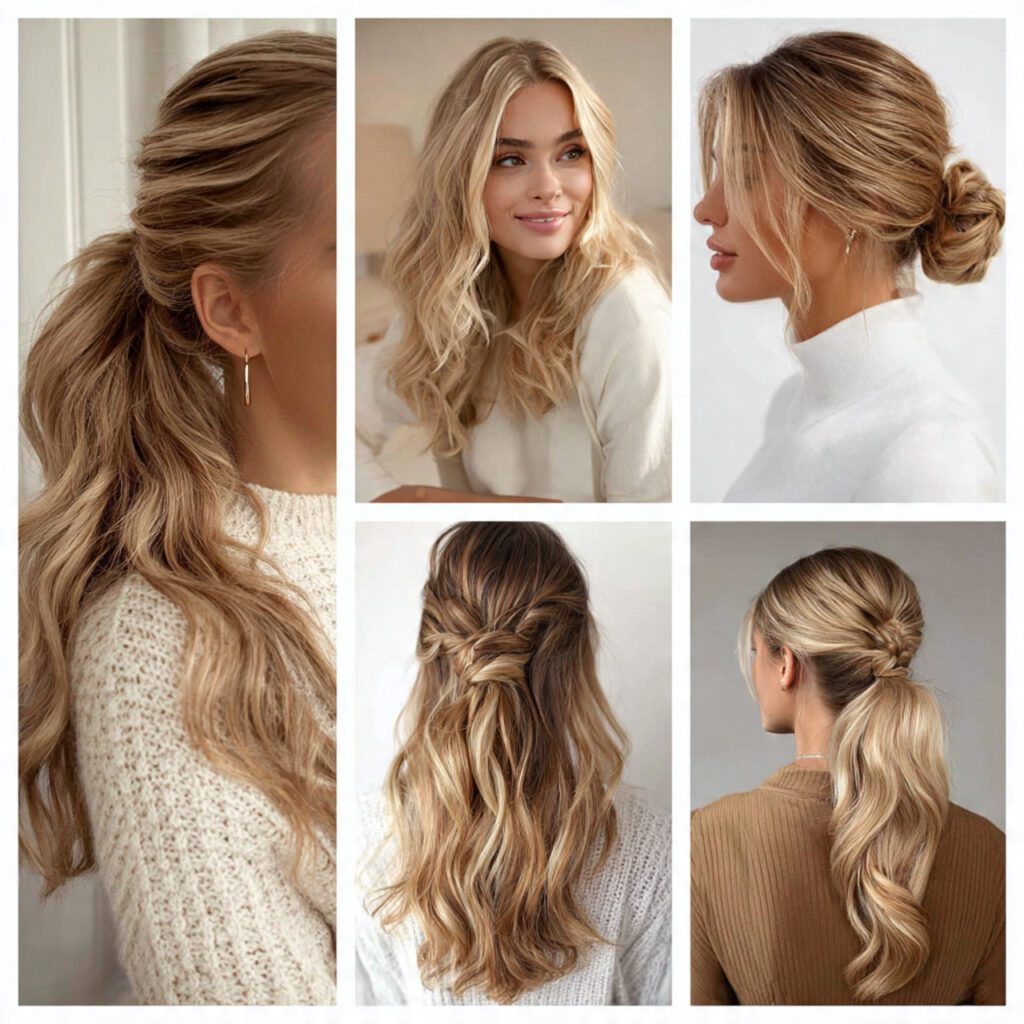 12 Easy Hairstyles for Busy Mornings