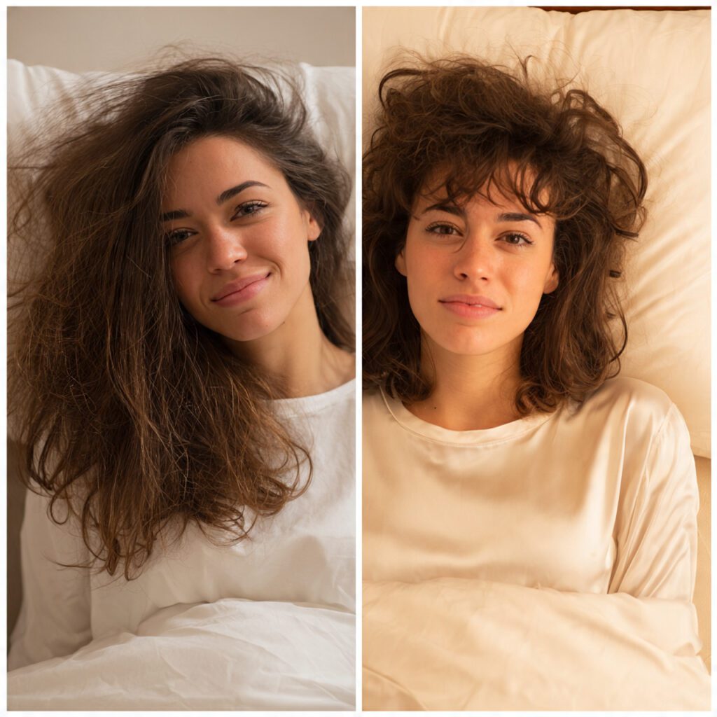 Sleeping on Cotton Pillowcases