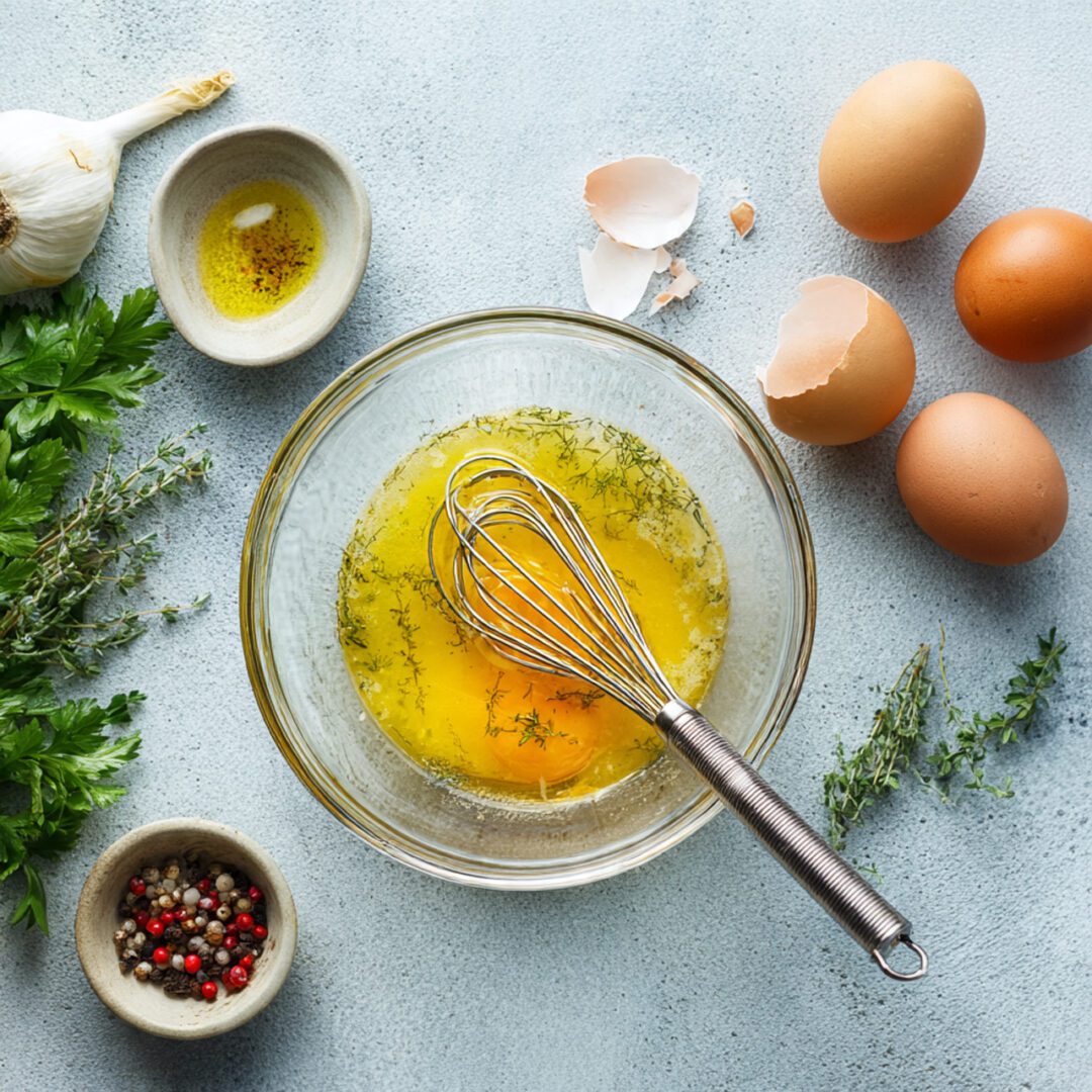 Egg and Olive Oil Protein Treatment