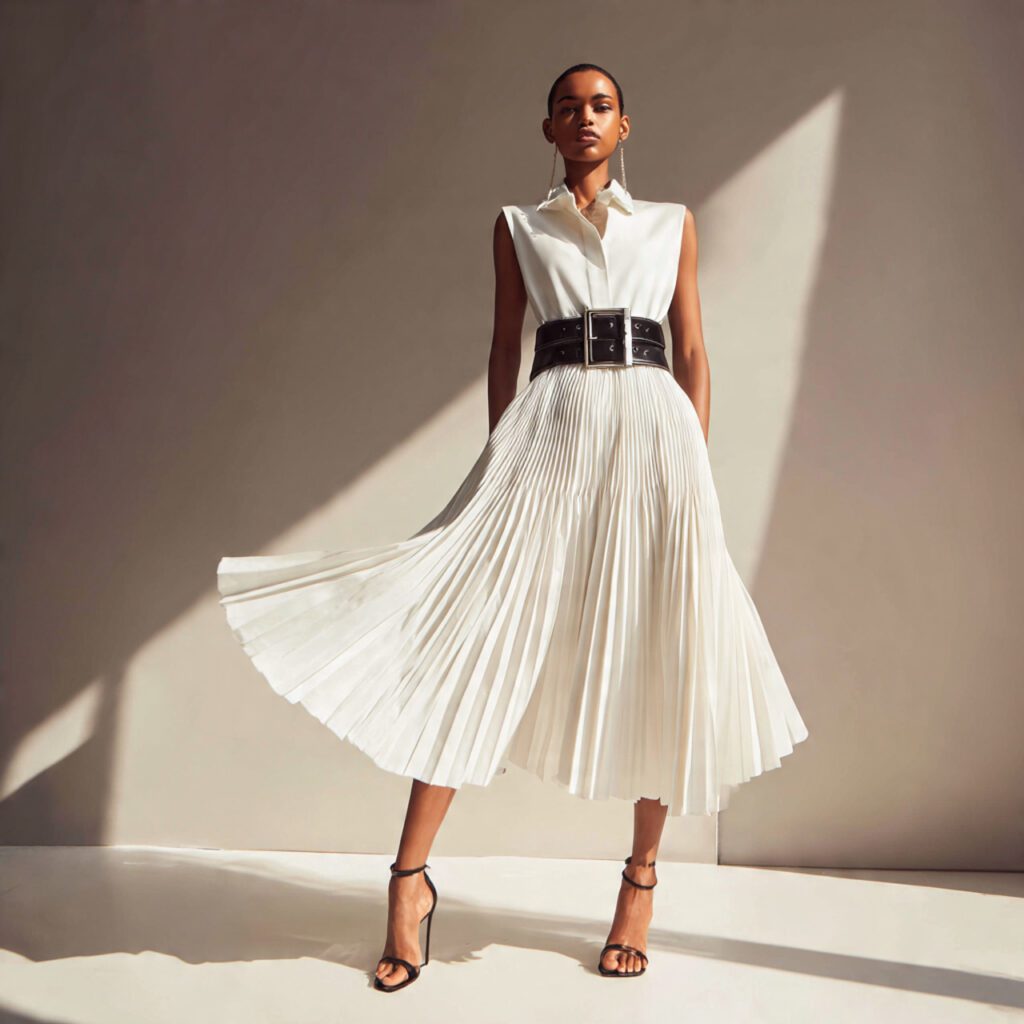 flowy_pleated_midi_skirt_cinched_with_a