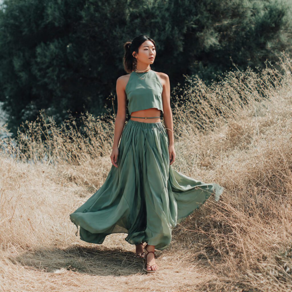 flowy_solid_color_maxi_skirt_with_gentle_movement