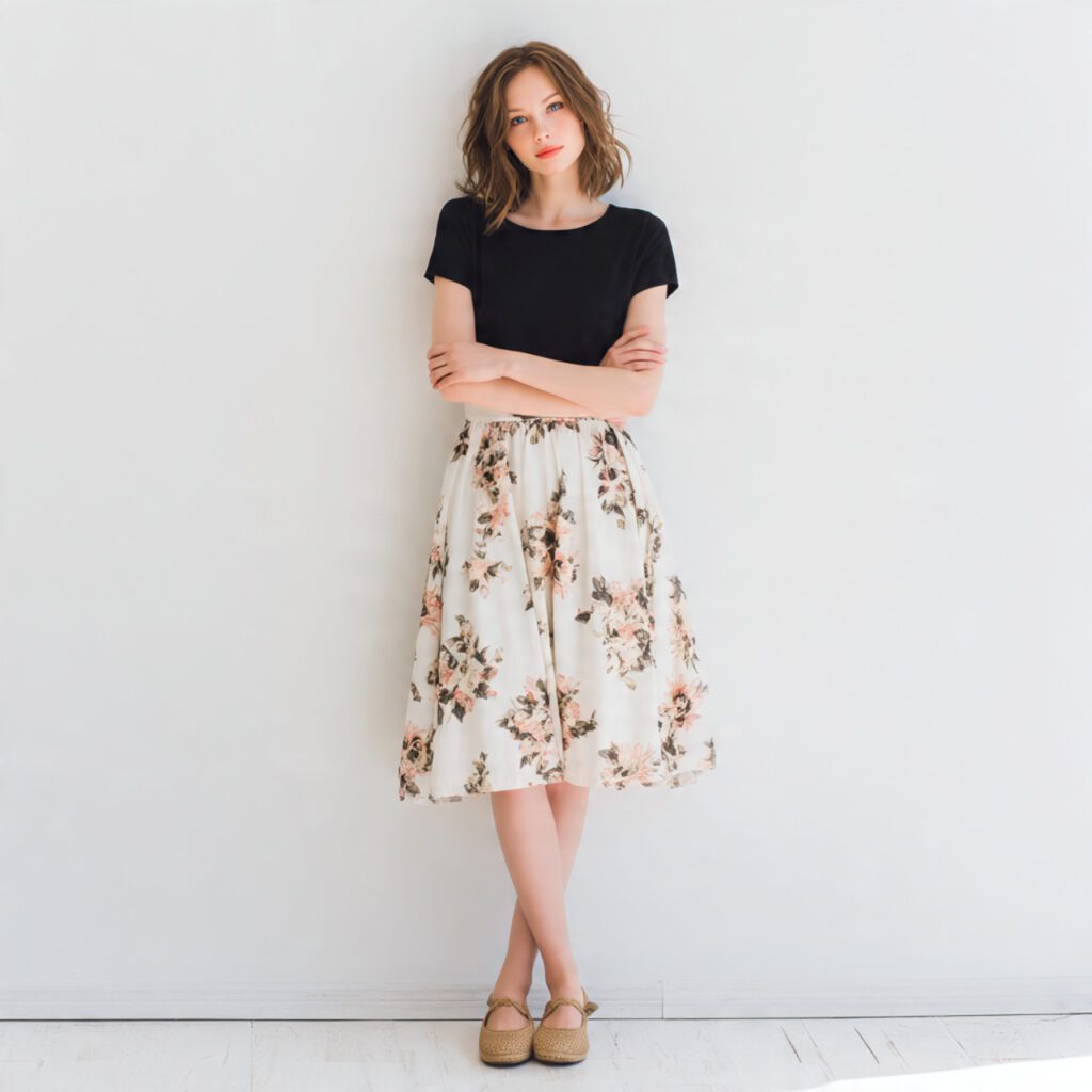 fresh_everyday_look_with_floral_skirt_and