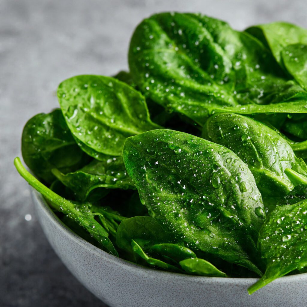 fresh_green_spinach_leaves_in_a_bowl