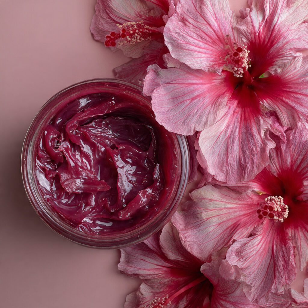 fresh_hibiscus_petals_blended_into_paste_with
