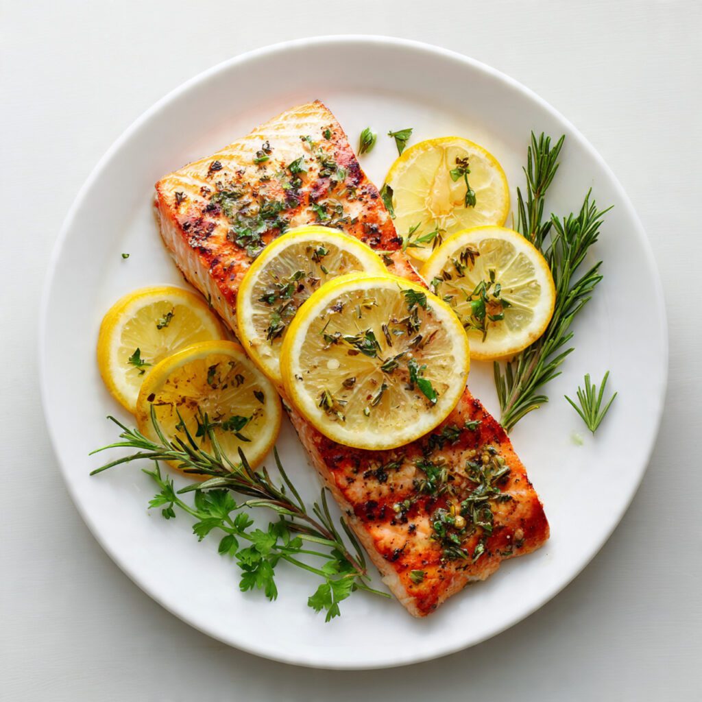 grilled_salmon_fillet_topped_with_lemon_slices