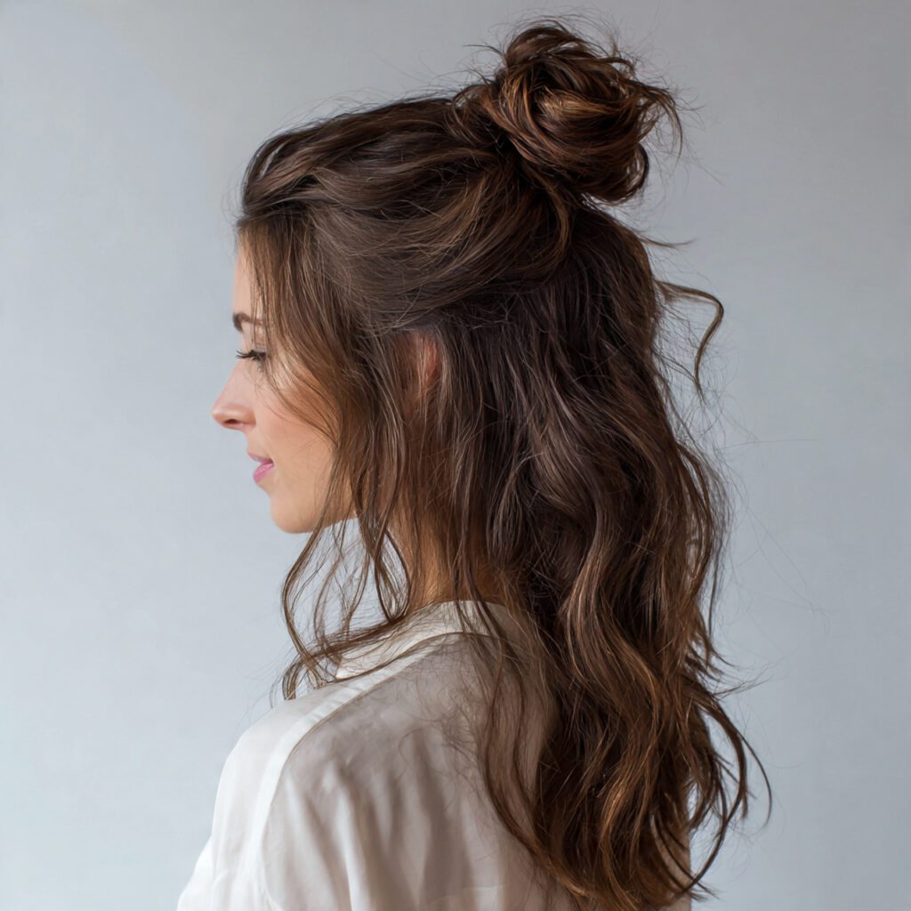 Half-Up Bun