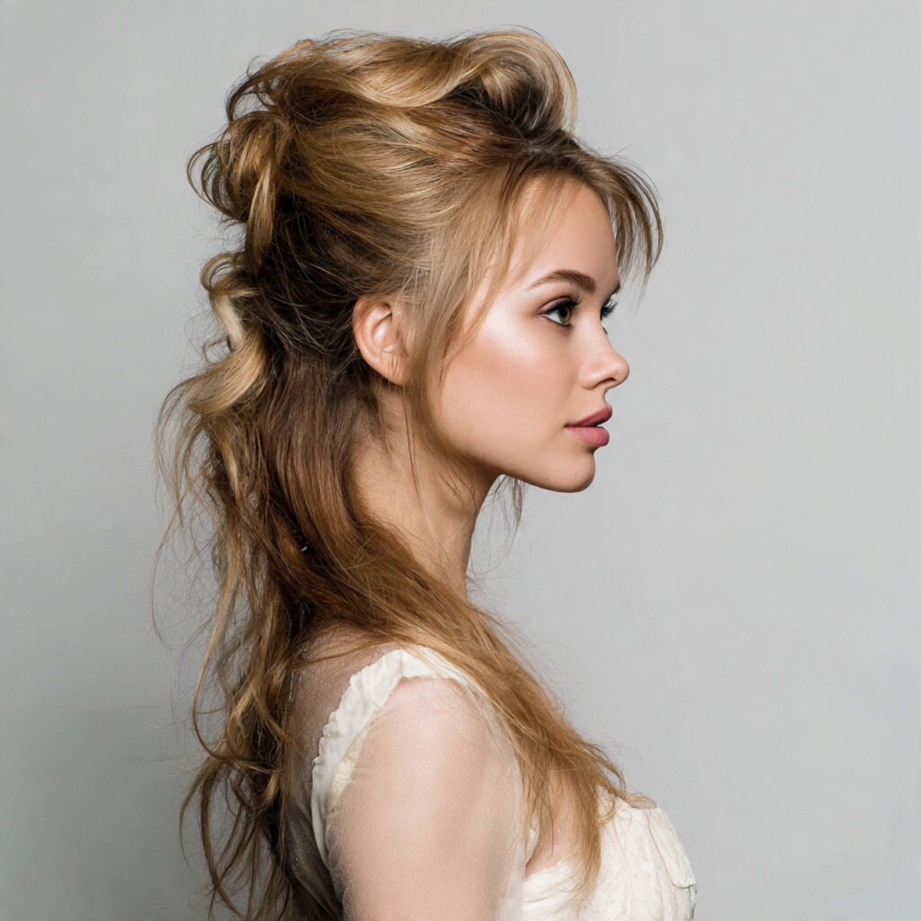 half_up_hairstyle_with_teased_crown_elegant_height