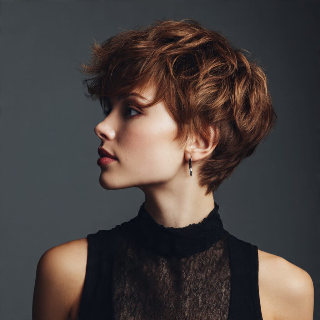 Layered Pixie Cut