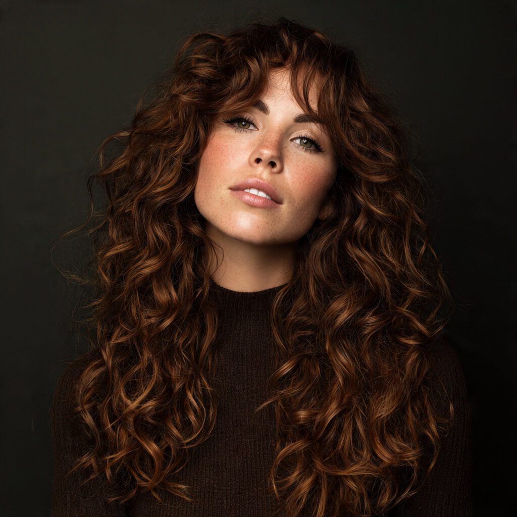 Long Layered Curls