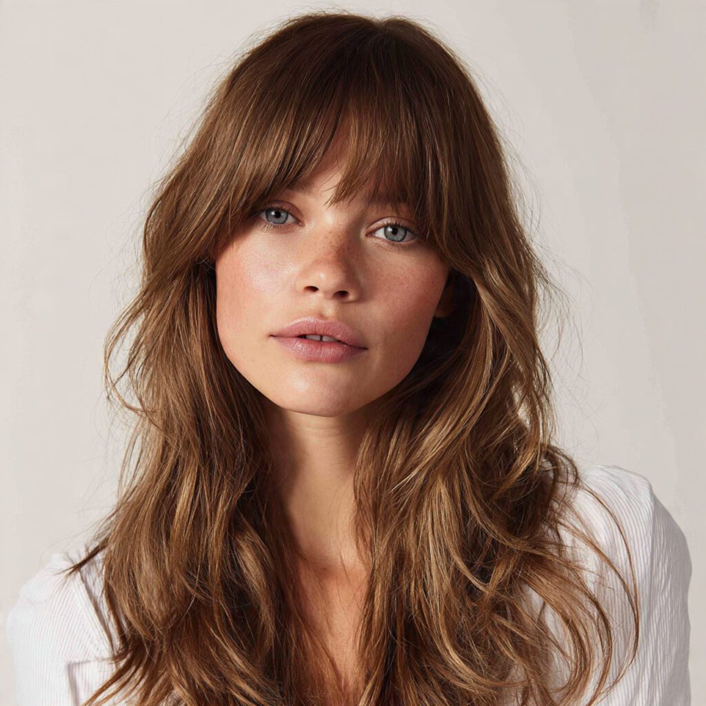 long_layered_haircut_paired_with_curtain_bangs