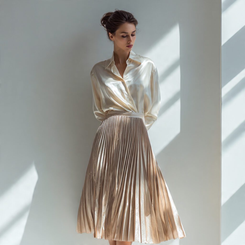 metallic_or_neutral_pleated_midi_skirt_with