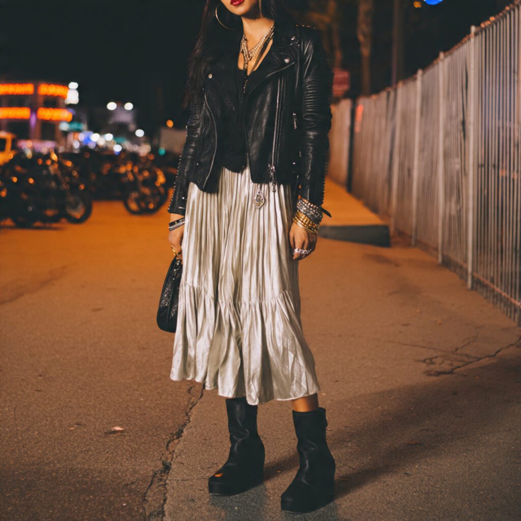 pleated_or_satin_midi_skirt_paired_with