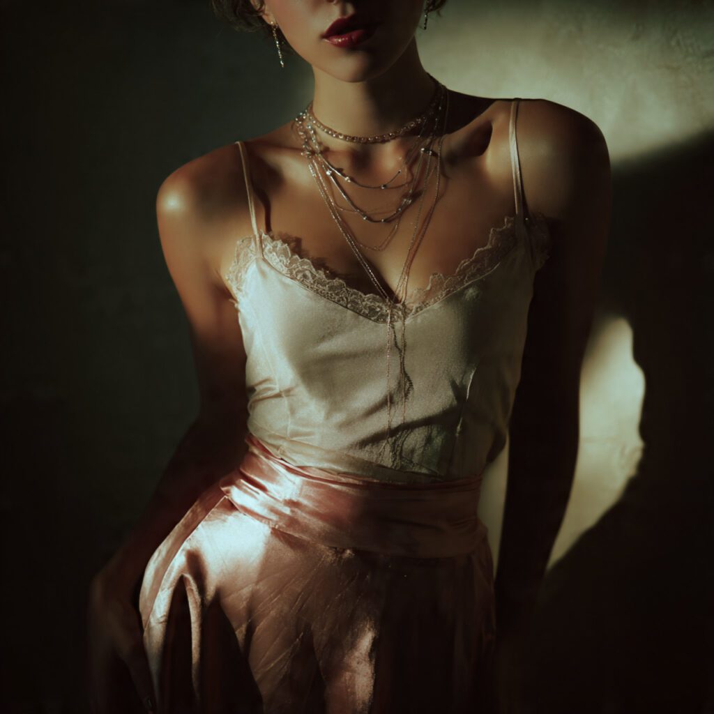 romantic_satin_skirt_outfit_with_delicate_camisole