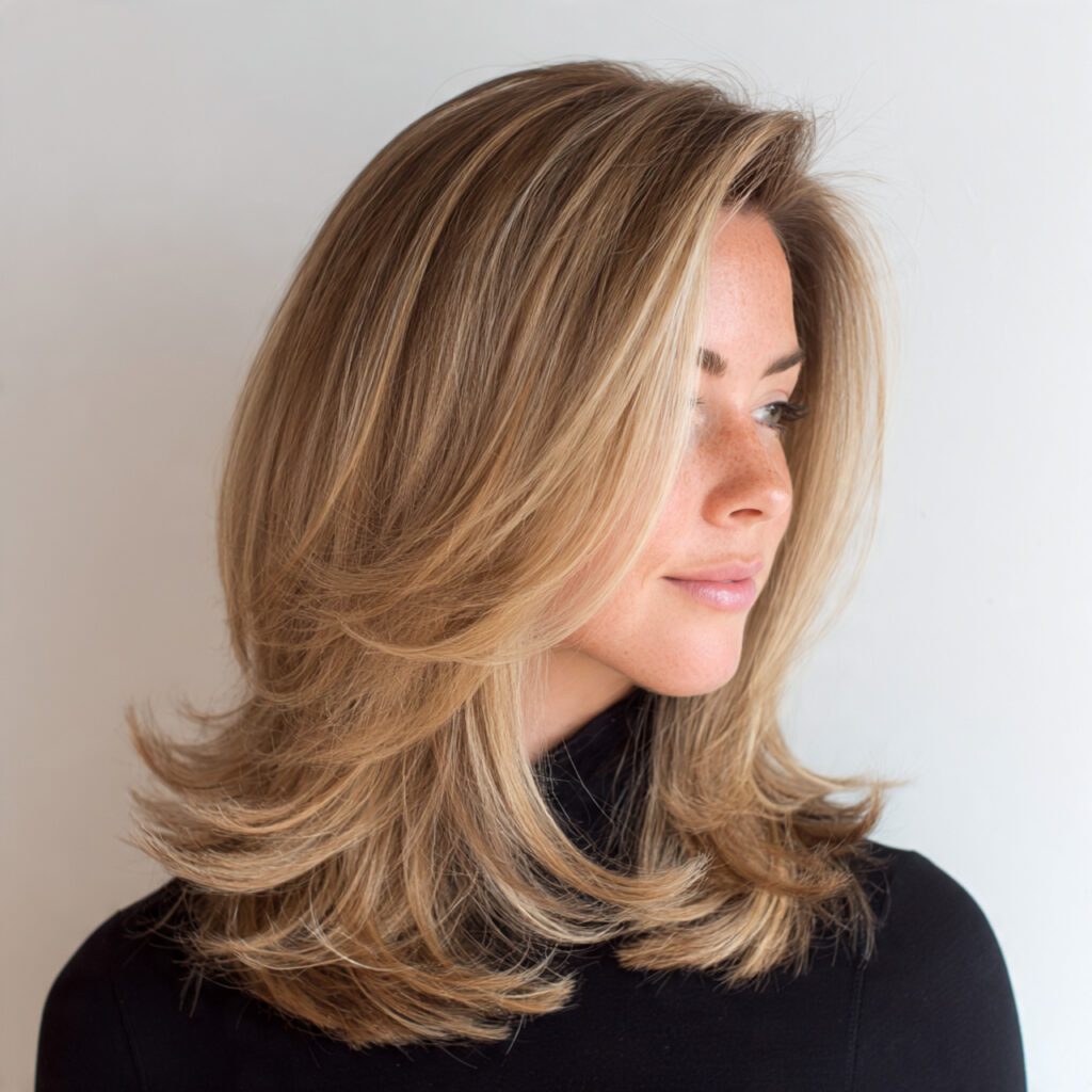 Flipped-Out Ends hairstyle