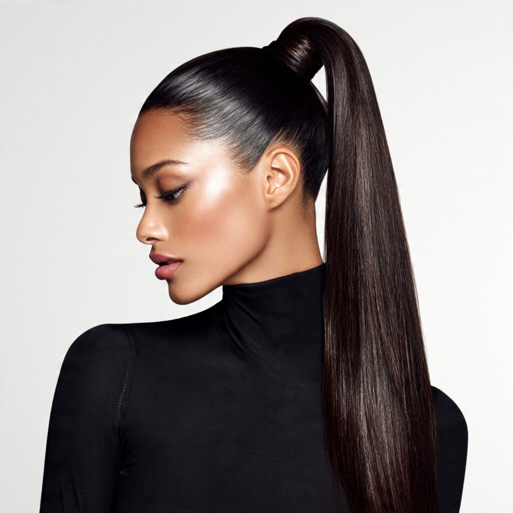 Sleek High Ponytail