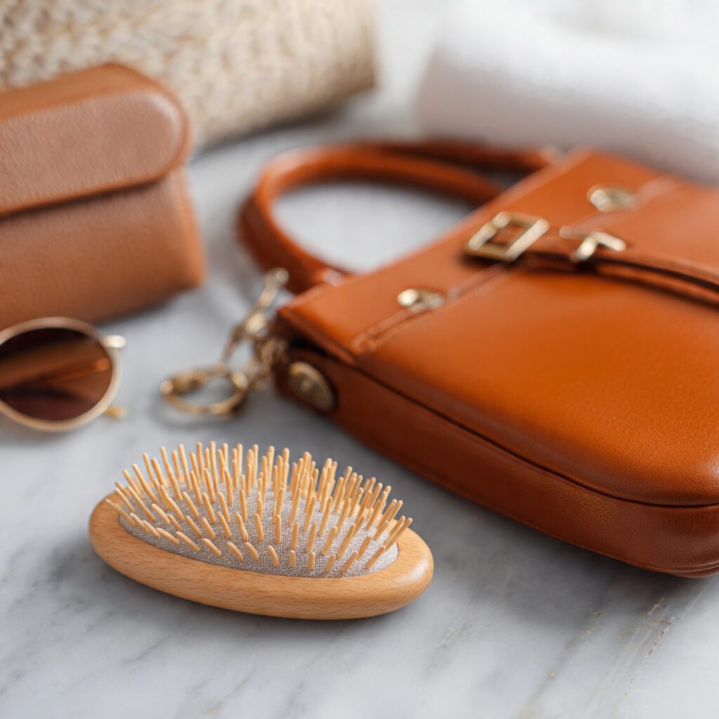 Mini Travel Brush for Volume Touch-Ups