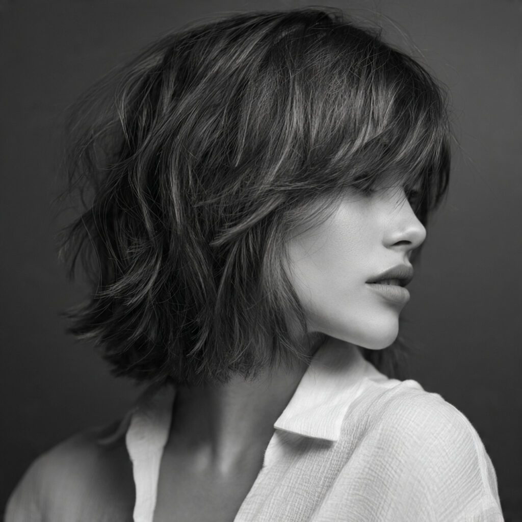 Textured Lob (Long Bob)