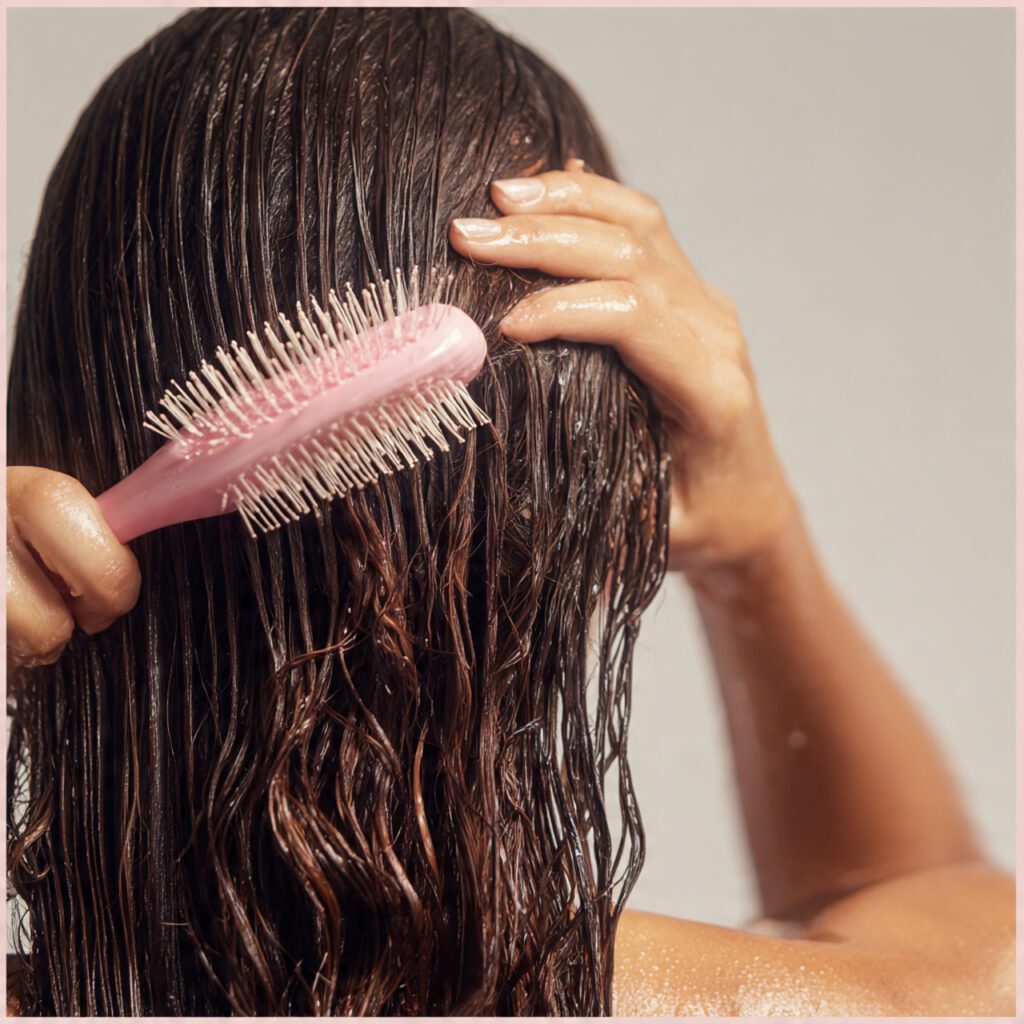 Brushing Wet Hair Too Harshly