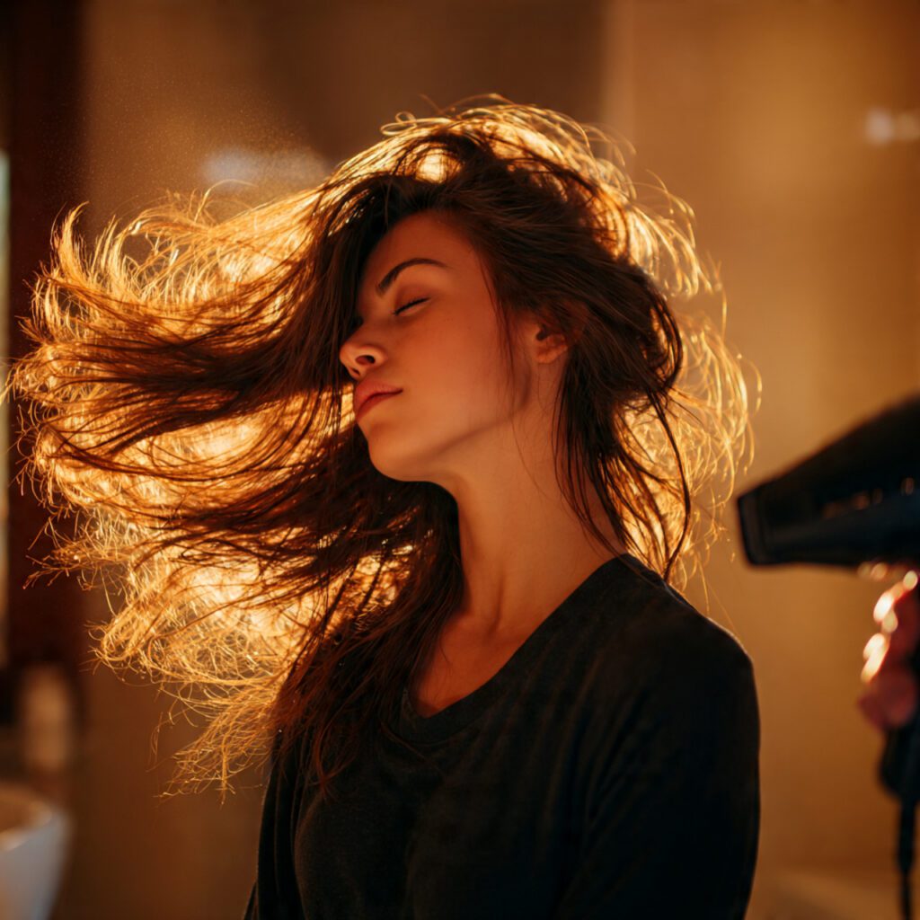 woman_blow_drying_hair_upside_down_dynamic_movement (1)