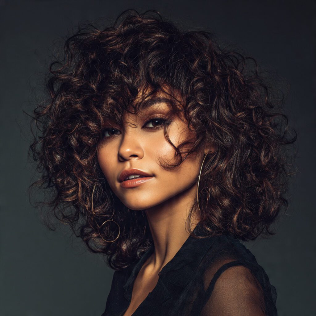 zendaya_inspired_curly_shag_haircut_voluminous_curls