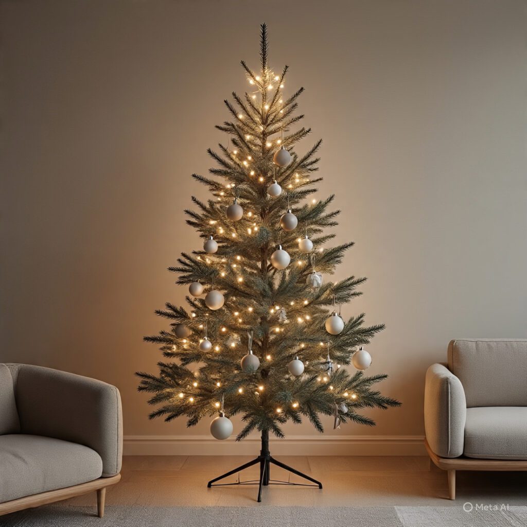 Neutral Minimalist Christmas Tree