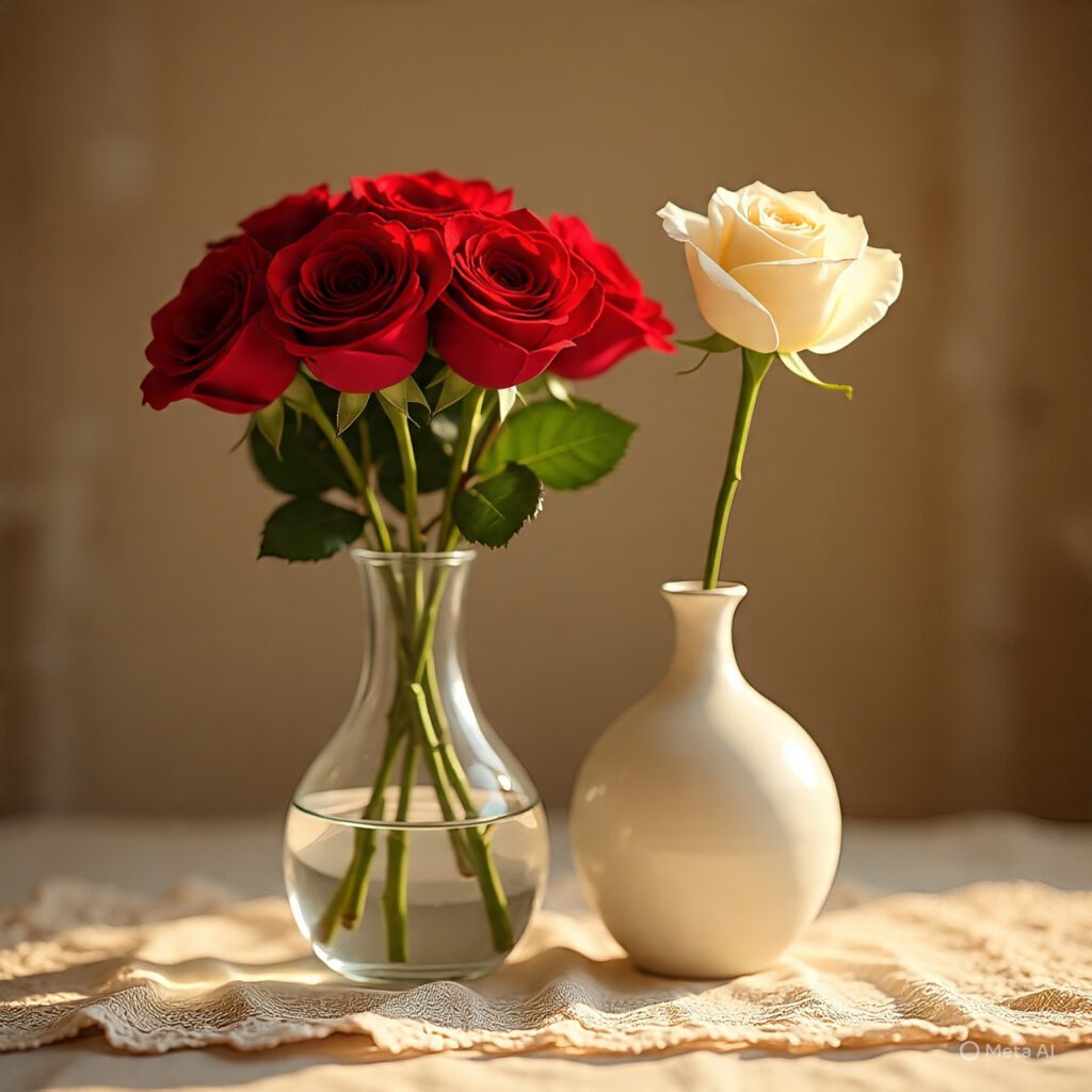 DIY Romantic Flower Arrangements