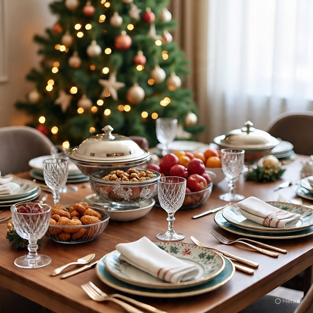 Holiday Tableware and Serving Pieces