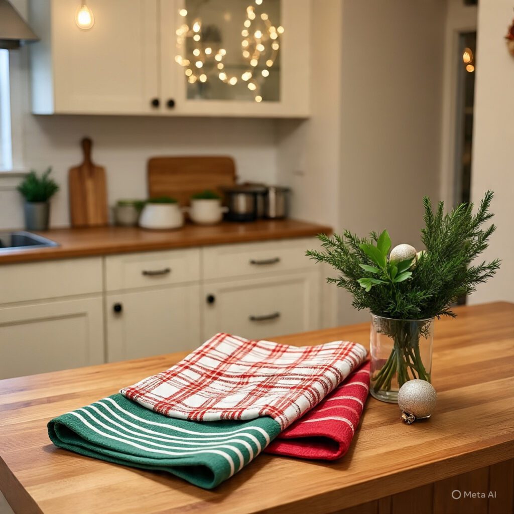 Kitchen Counter Seasonal Touches