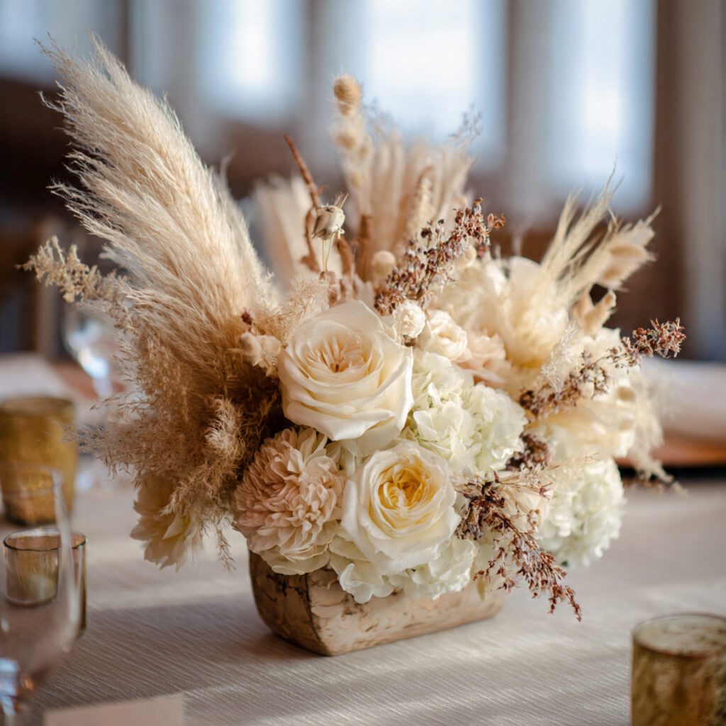 Florals Mixed With Unexpected Textures