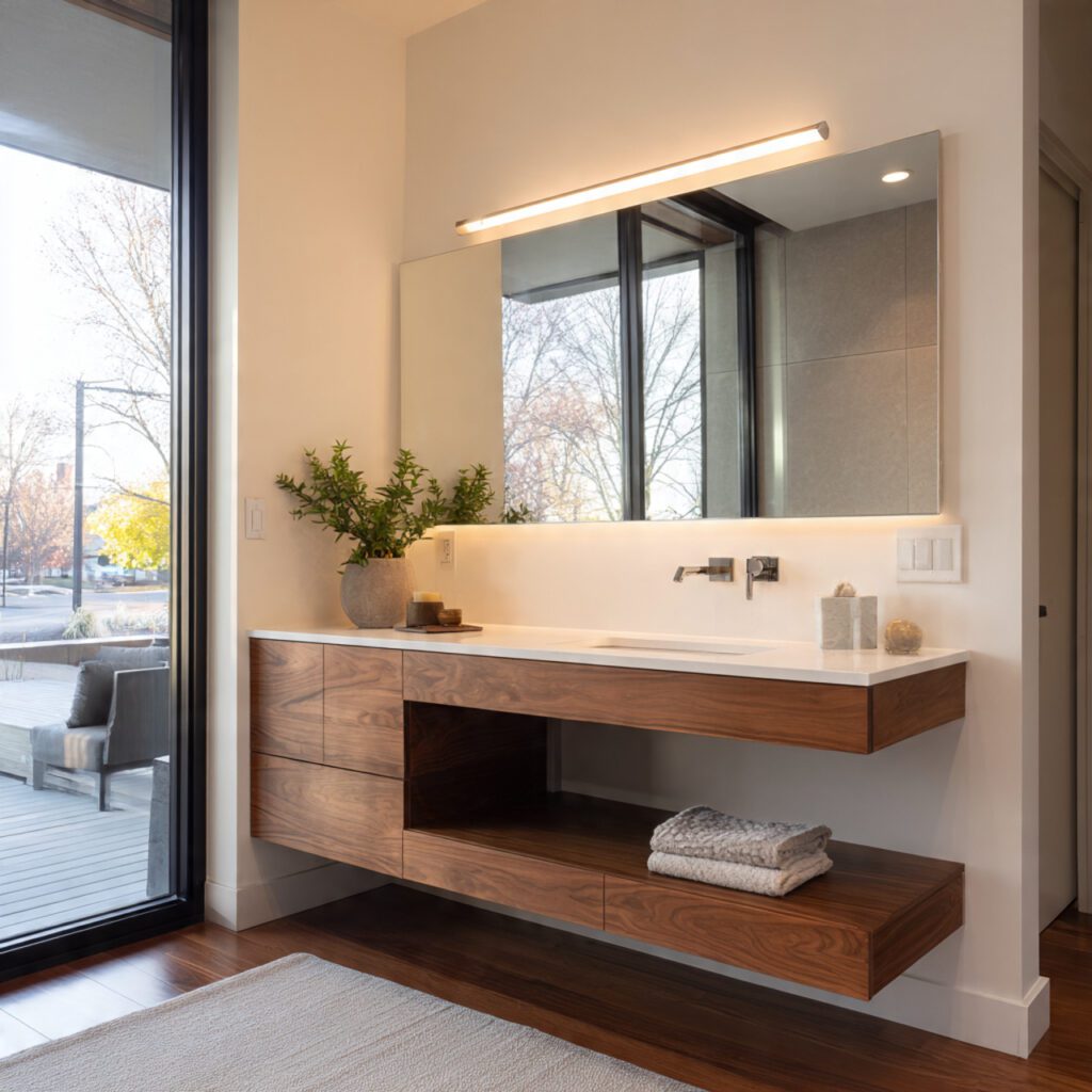 Install Floating Vanities