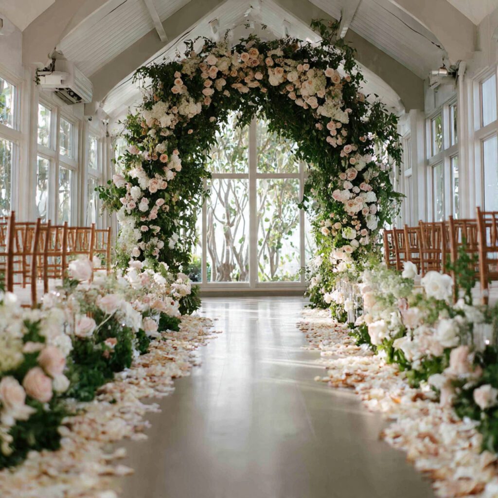 Floral Pathways and Petal Trails